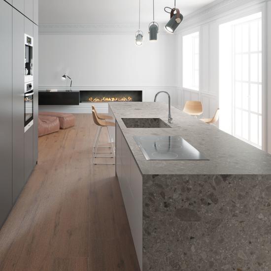 Iseo Gris Bush-hammered